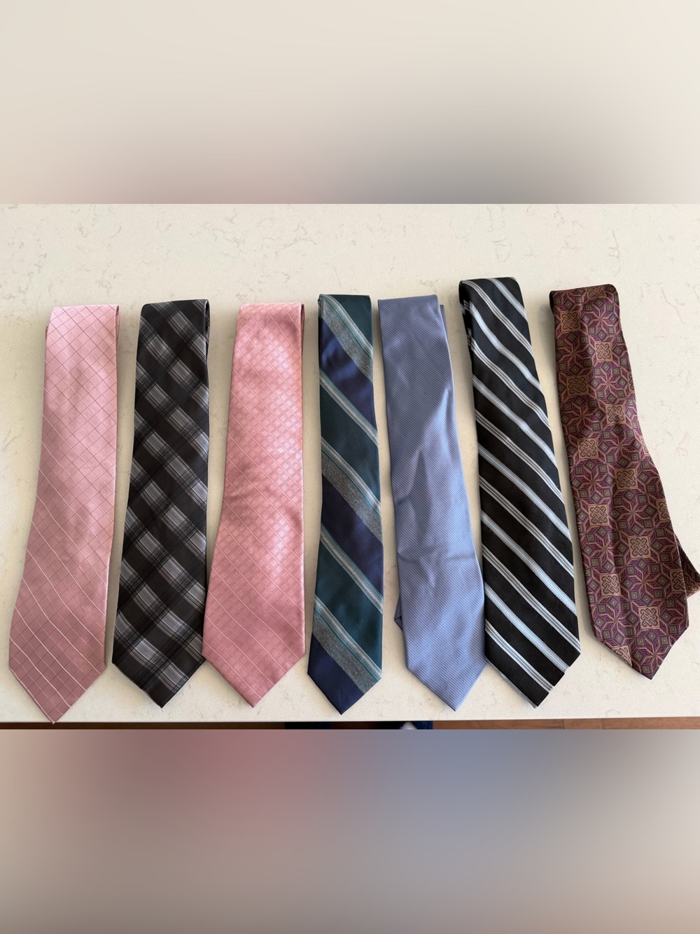 Calvin Klein lot of 7 men’s ties